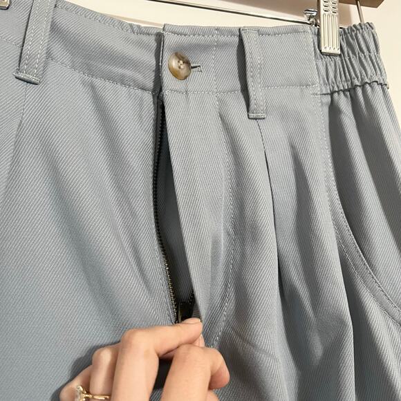 Madewell Neale Straight-Leg Drapeweave in Overcast | 0 - Picture 7 of 10